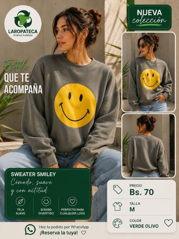 Suéter Smiley