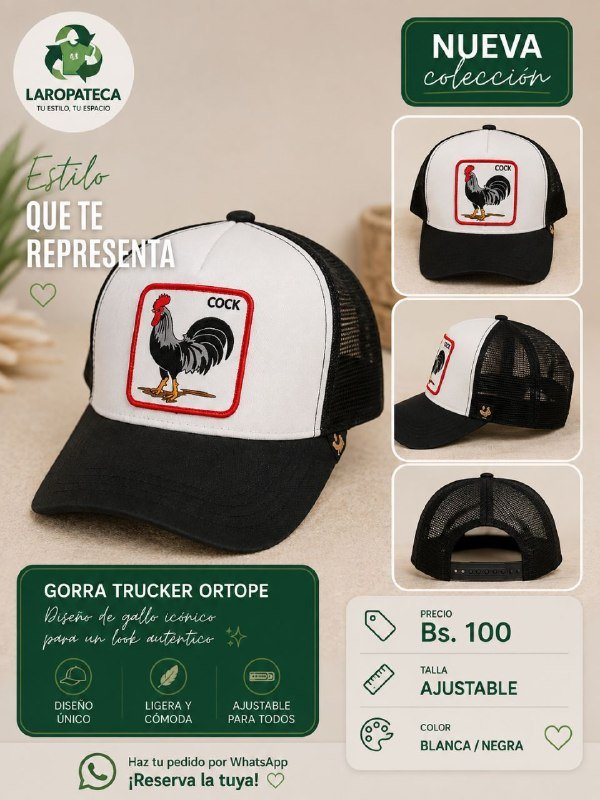 Gorra trucker Ortope