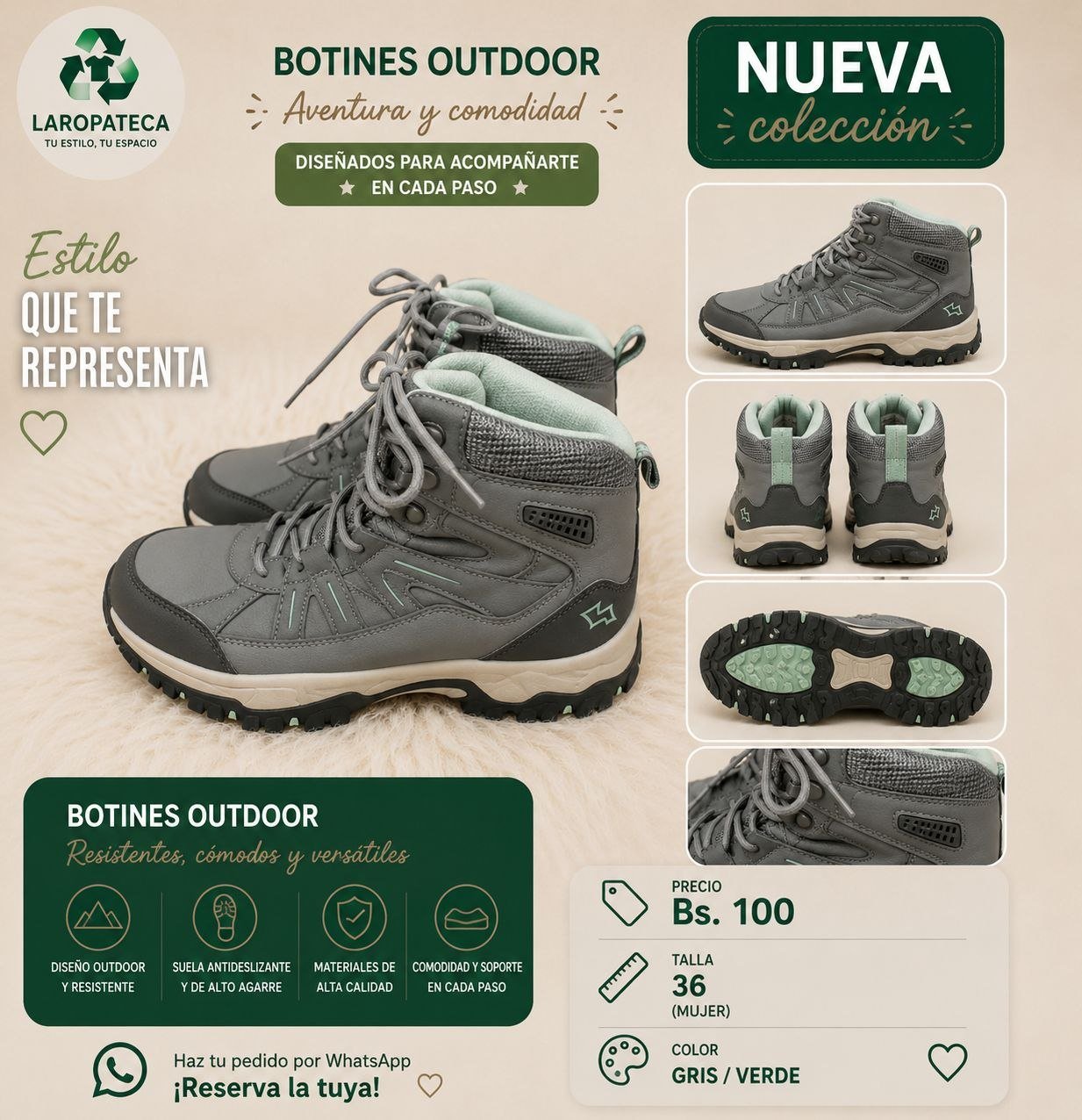 Botines outdoor